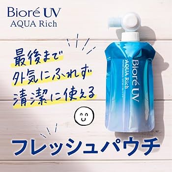 ビオレUV マンブルページ 楽天市場】ビオレ UV アクアリッチ エッセンス フレッシュ